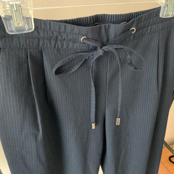 xs ZARA BASIC navy blue slacks - Picture 3 of 6